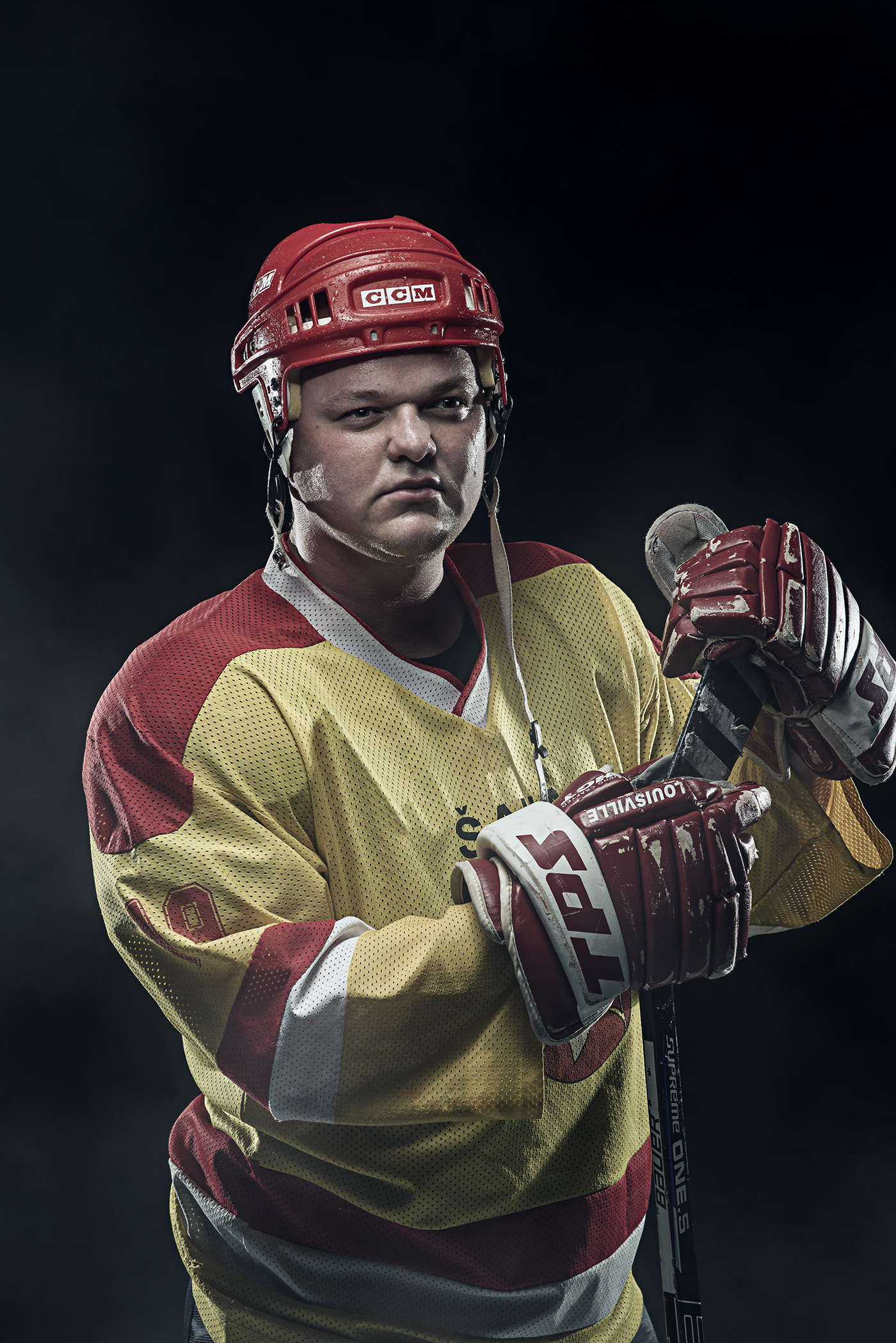 hockey Winter sports portraits
