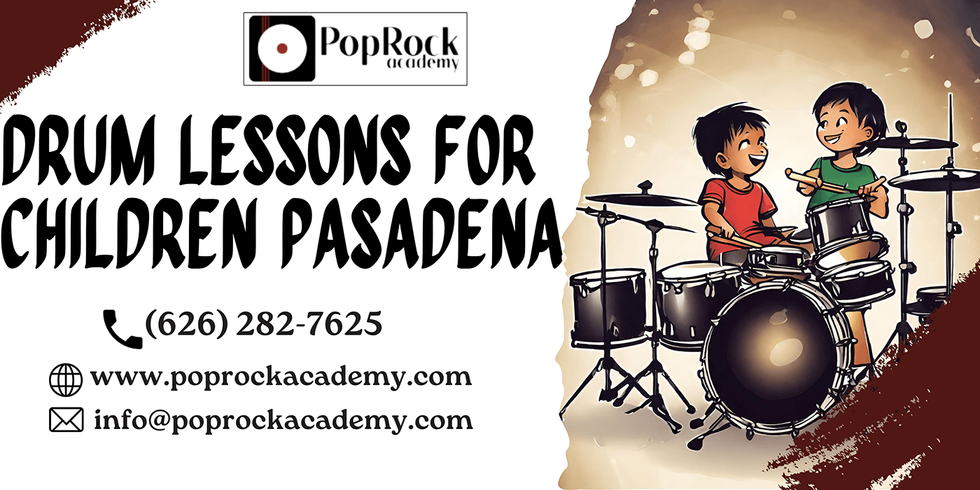 drum lessons for children Pasadena from PopRock Academy