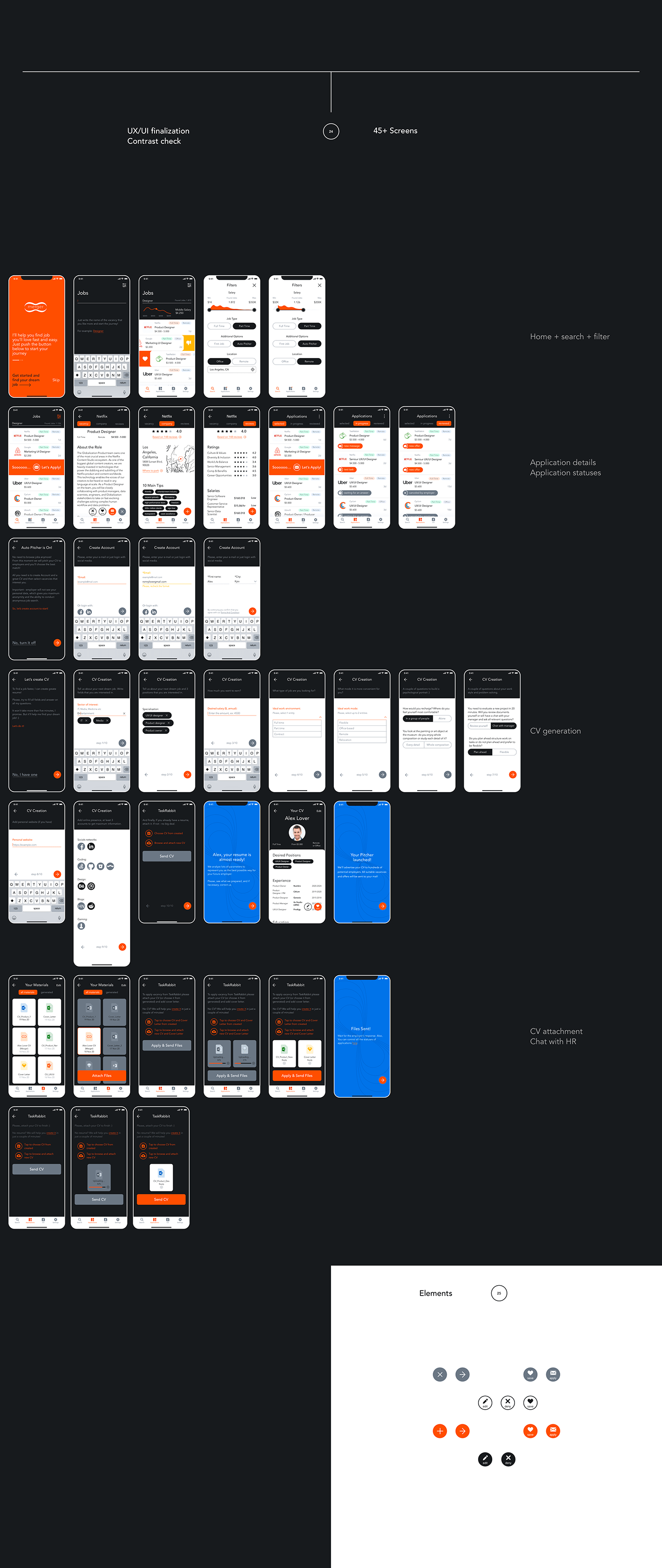 application Interface ios Mobile app product design  ux UI minimal app app design