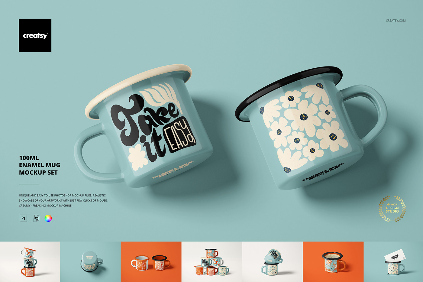 mock-up Mockup template creatsy Mugs camping cups cup sublimation vintage