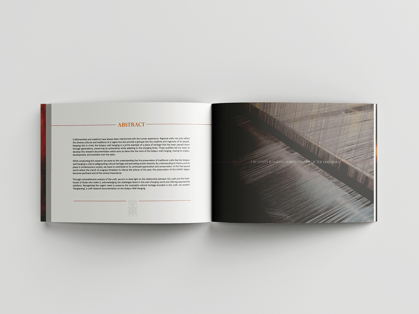 craft Craft documentation documentation Layout Design coffeetablebook Solapur wallhanging