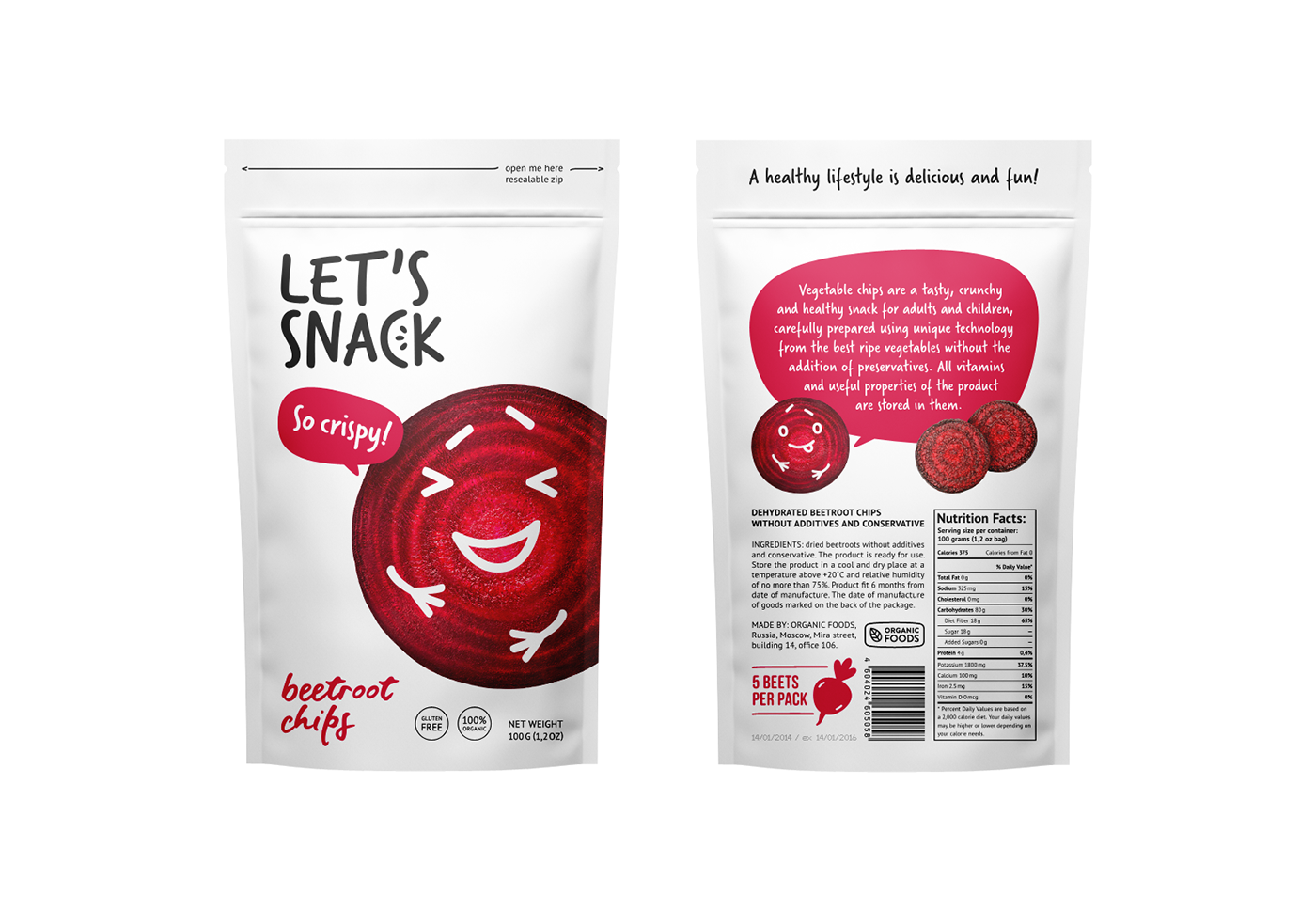 Adobe Portfolio packaging design package Pack branding  Brand Design Food  snack brand vegetable chips