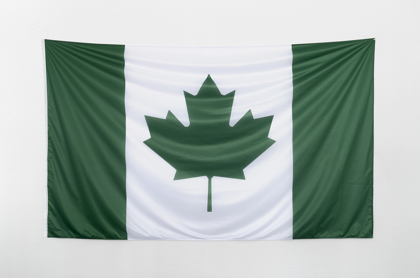 Canada nigeria flag reimagination identity textile nartion Polyester reinterpretation japa