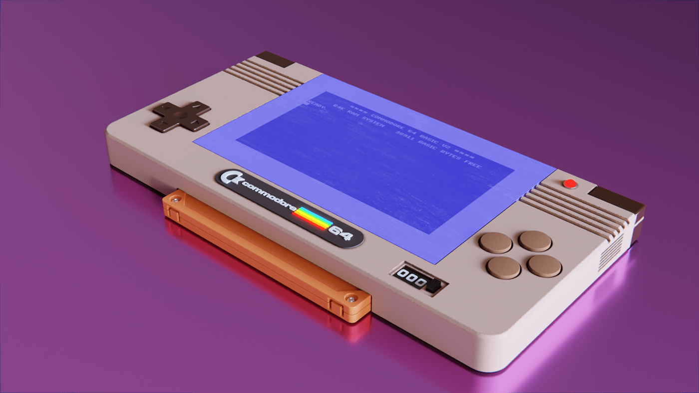 80s Gadget Gaming gaming design handheld device portable product design  Retro Technology