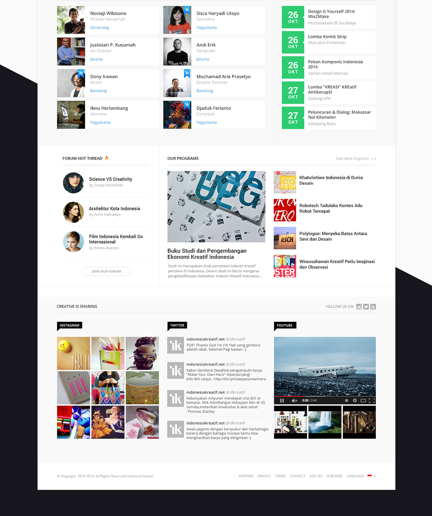 goverment Responsive multisite news Event directory showcase user dashboard magazine forum