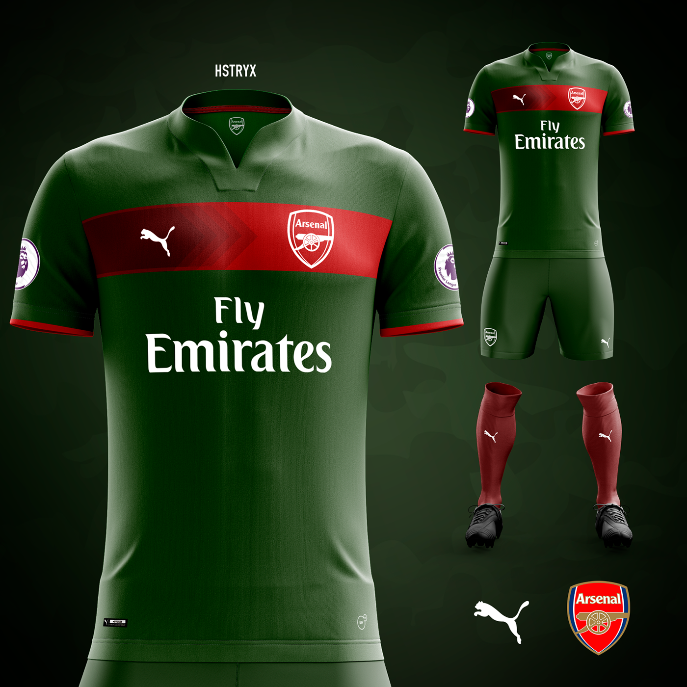 Arsenal | Away Kit Concept on Behance1400 x 1400