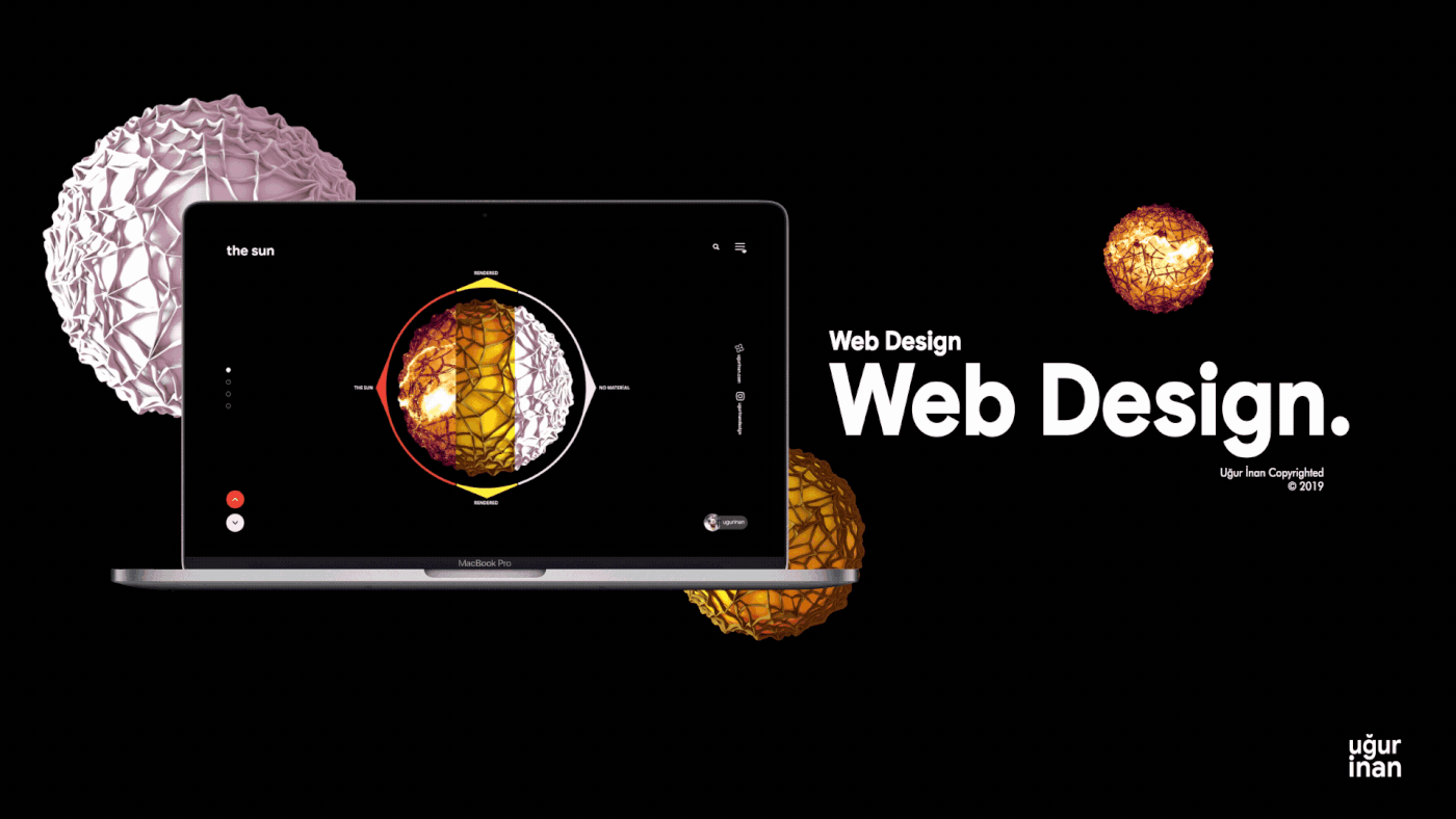 UI/UX Web Design  3D obj modelling art arayüz tasarımı web tasarım modelleme Responsive Design