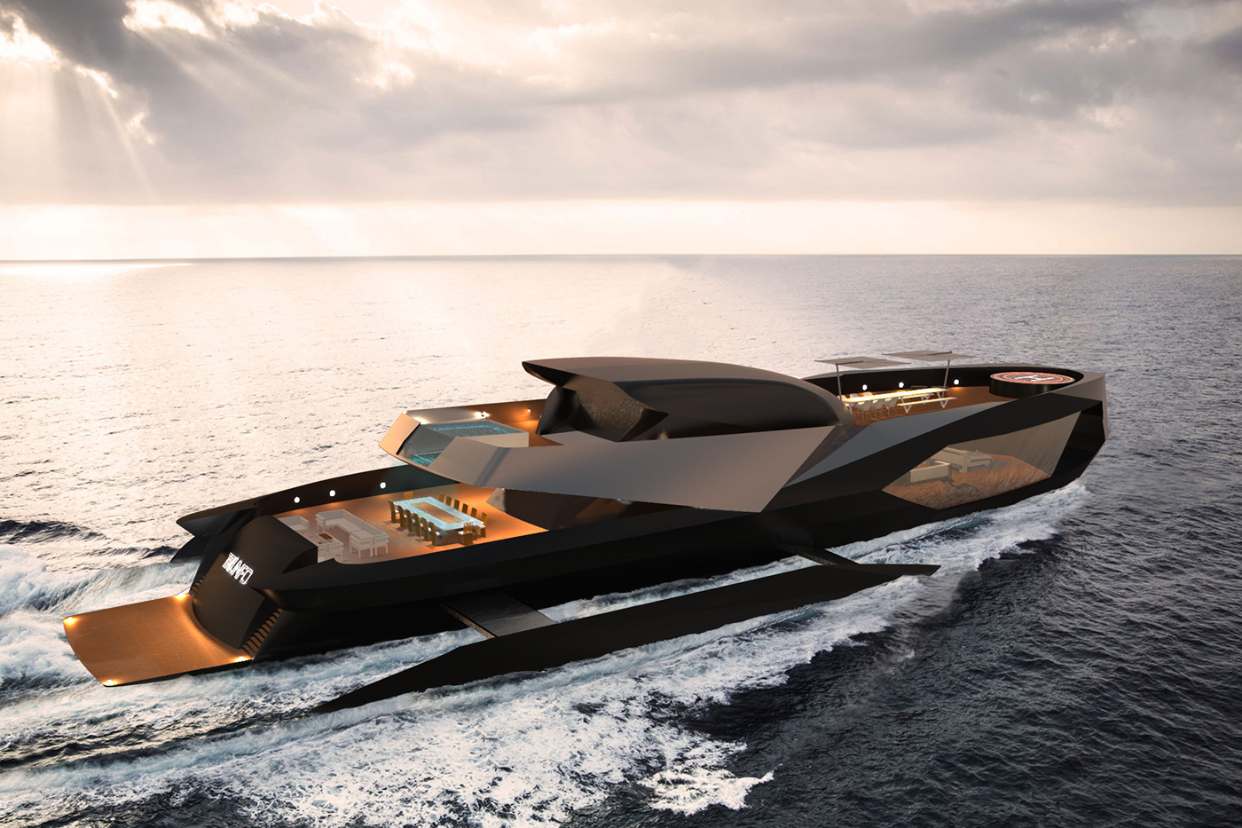 triunfo superyacht yacht design innovation zero emissions future Yacht Design Sustainability