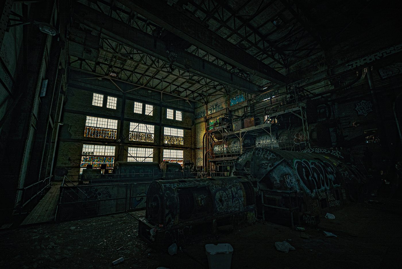 abandoned cinematography decay Market Street masterful nola nyc power plant rust