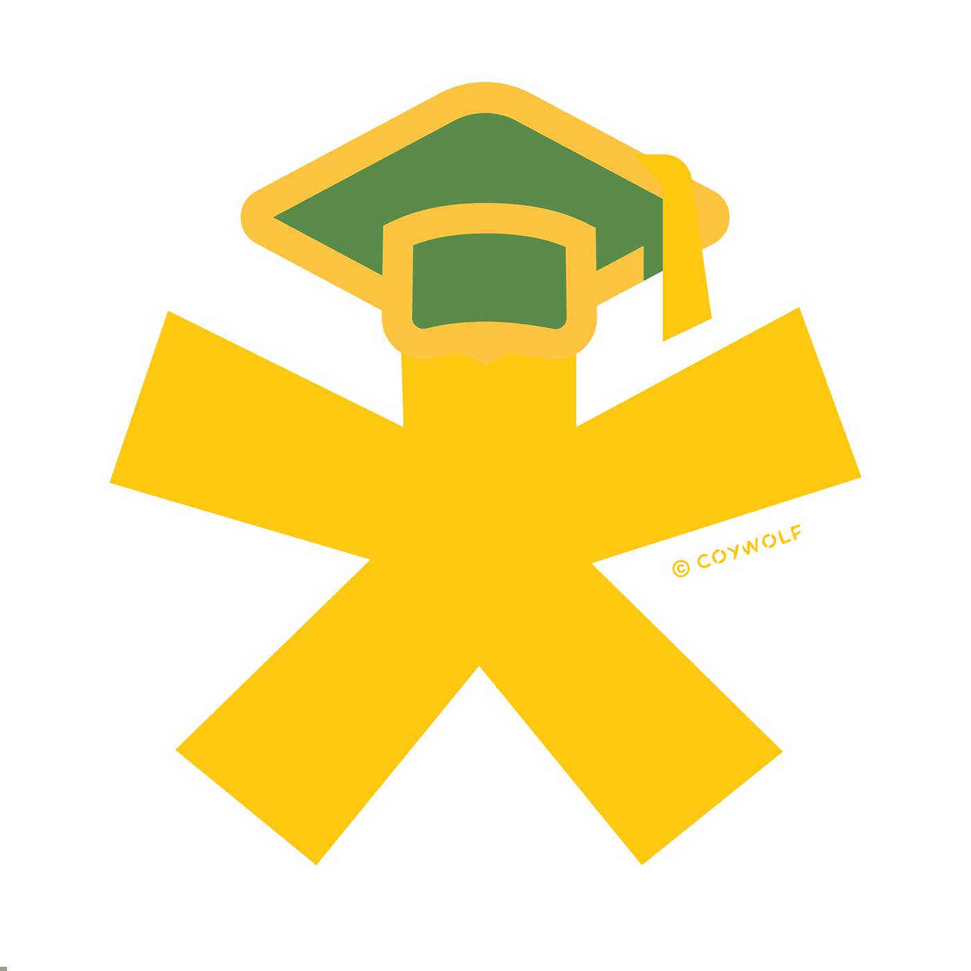 logo grad Graduates asterisk University college scholar star identity branding 