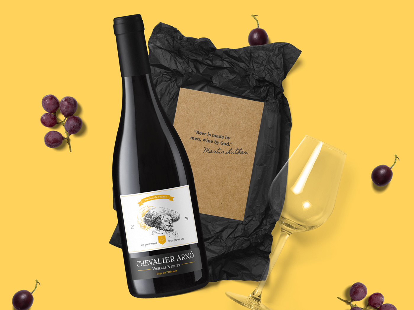 Packaging graphic design  wine Label wine label