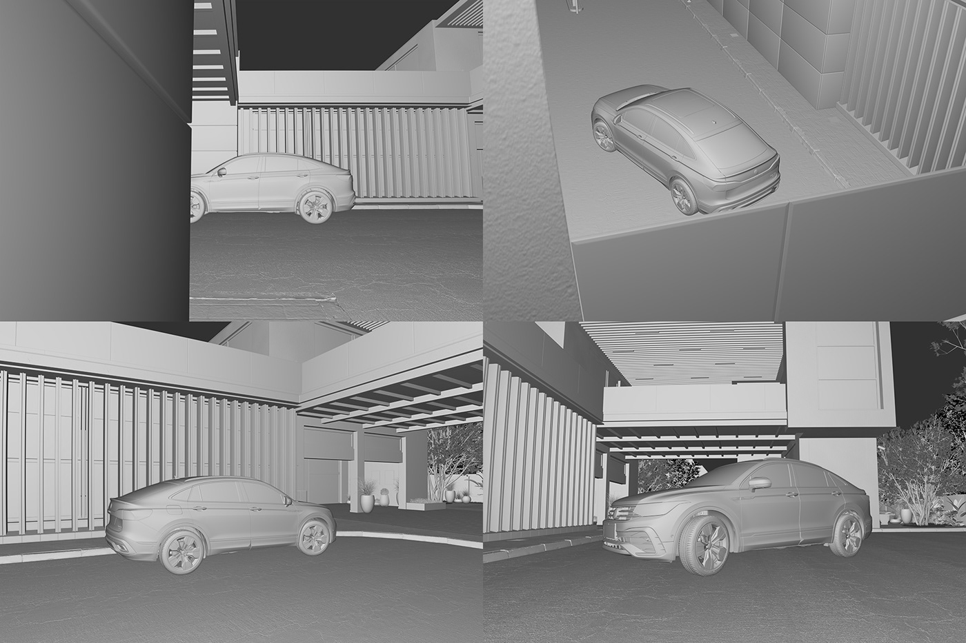 3ds max automotive   CGI cgi envirnment commercial photoshop rendering