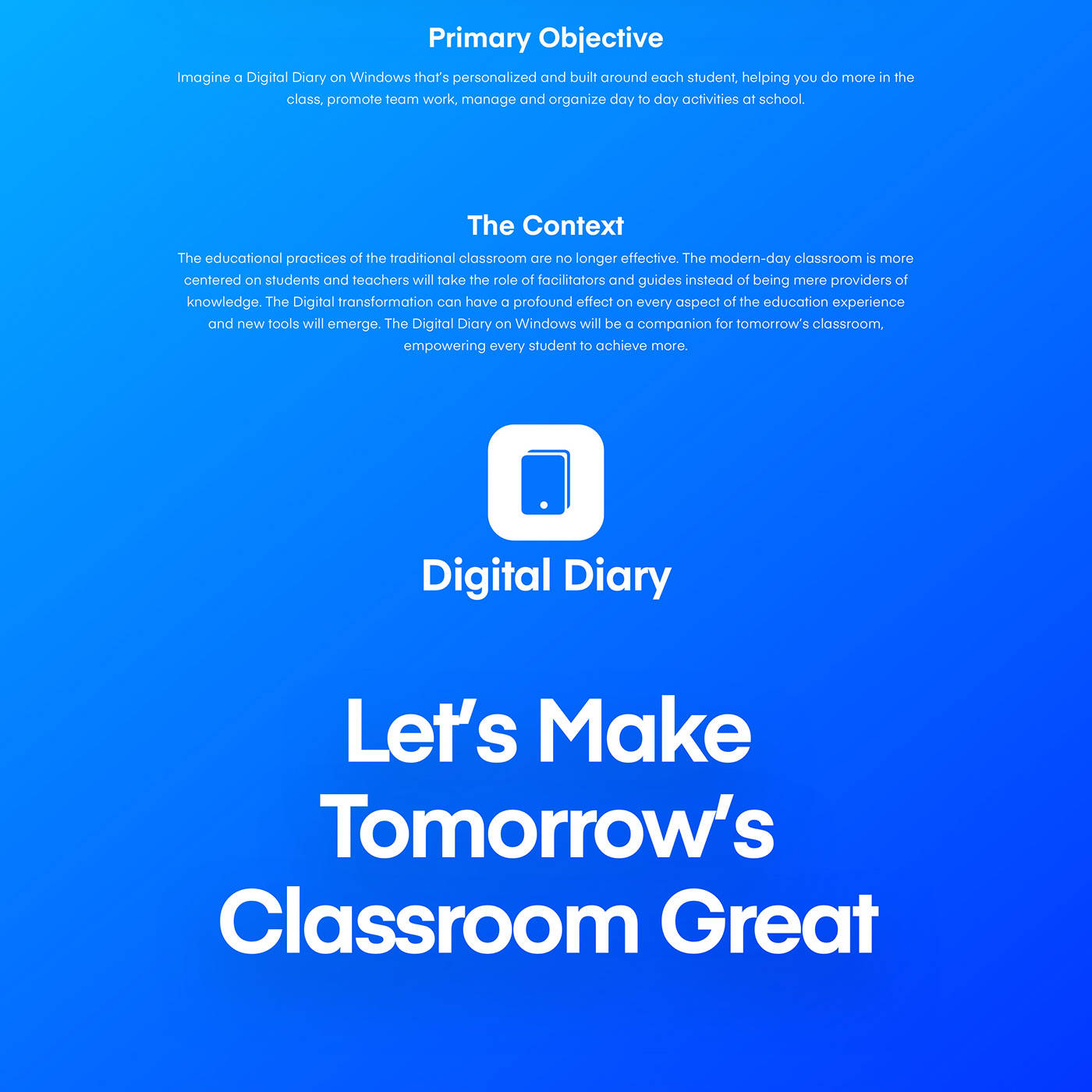 product design  user experience digital diary Microsoft school diary dashboard design UI/UX Design visual experience design Windows Diary school dashboard
