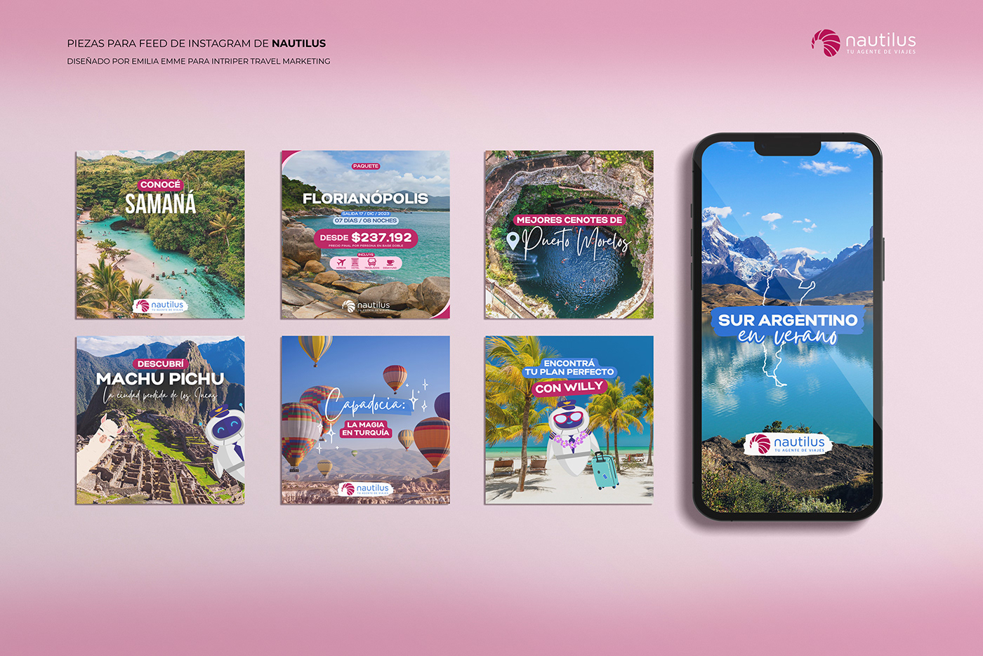 redes sociales diseño gráfico visual identity marketing   Graphic Designer Socialmedia travel marketing Viajes y turismo