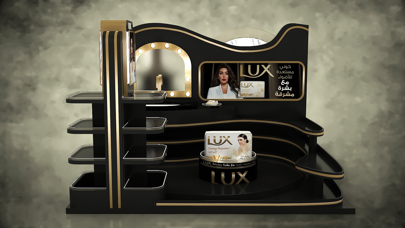 Advertising  campaign Lux LUX Campaign posm Unilever