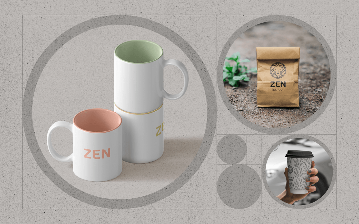 packaging design Logo Design brand identity zen animallogo logodesign product design  lionlogo tea teaproduct