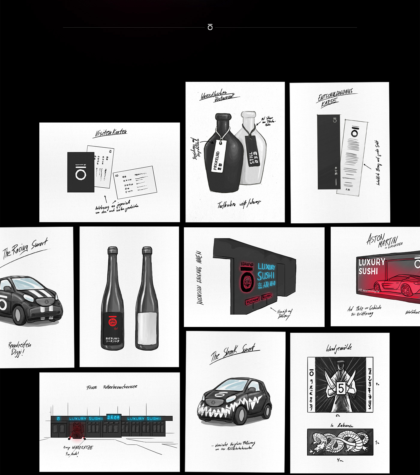 branding  Food  identity Logo Design packaging design Photographie productdesign restaurant Sushi Webdesign