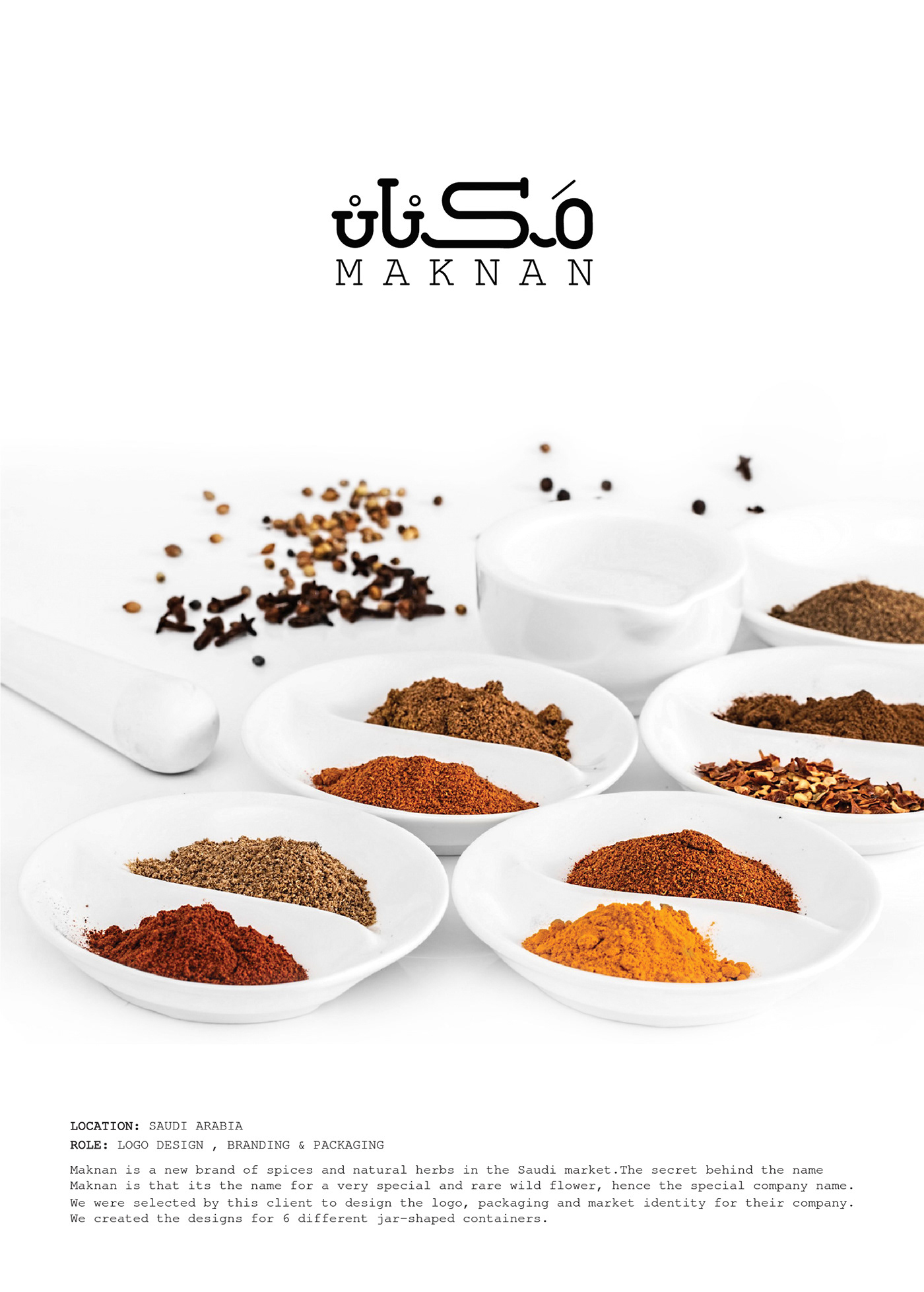 Packaging branding  Logo Design spices herbs graphic design  jar Food  abstract colour palette