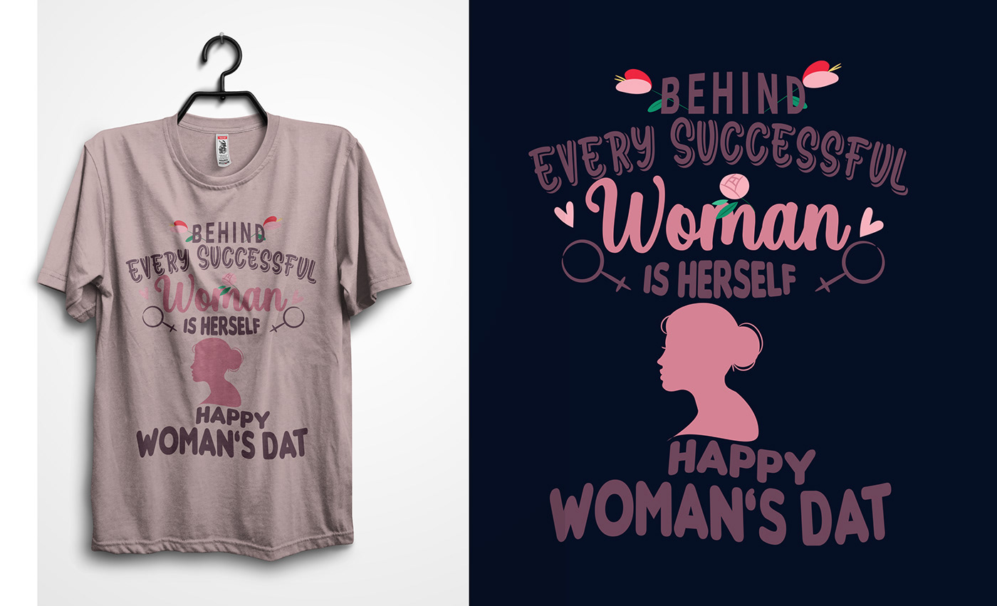 ACTIVE SHIRT Tshirt Design typography   women's day woman tshirts tshirt T-Shirt Design adobe illustrator Graphic Designer