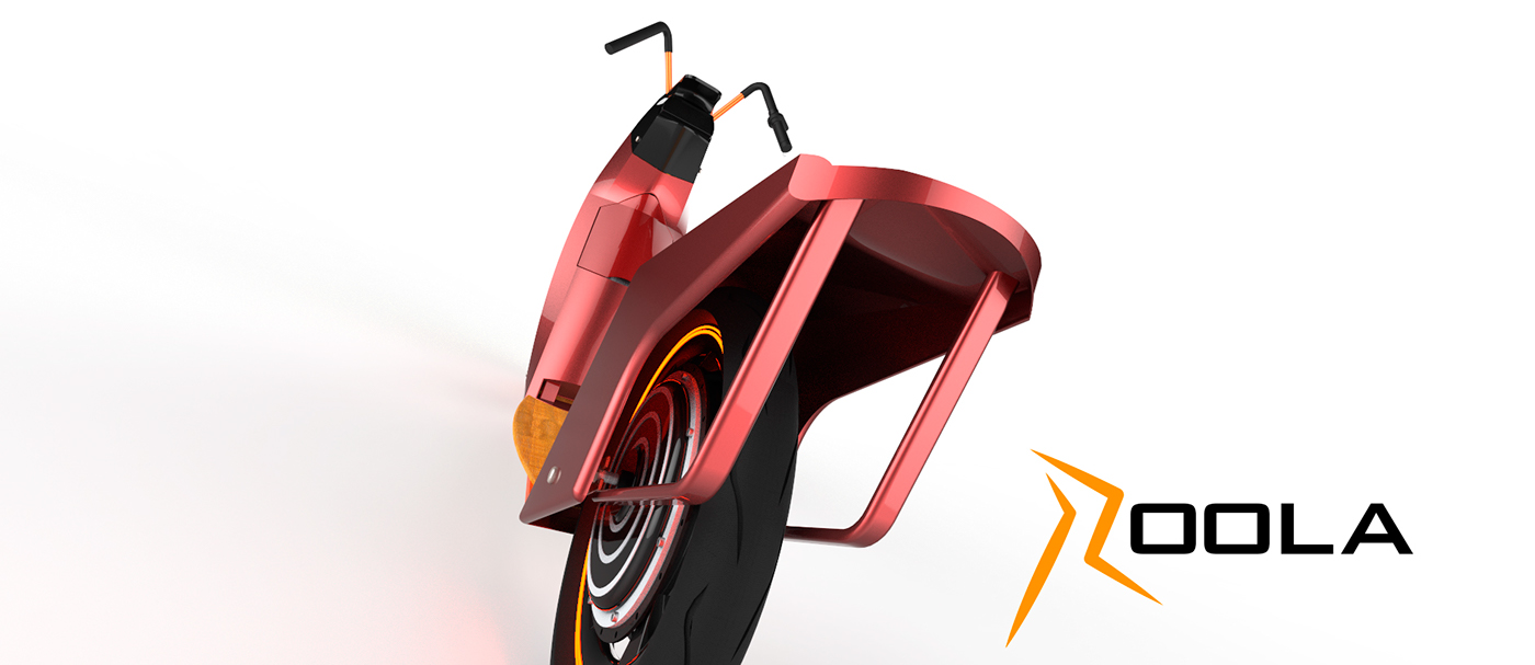 Roola Scooter electric Transport transportation design concept guadua
