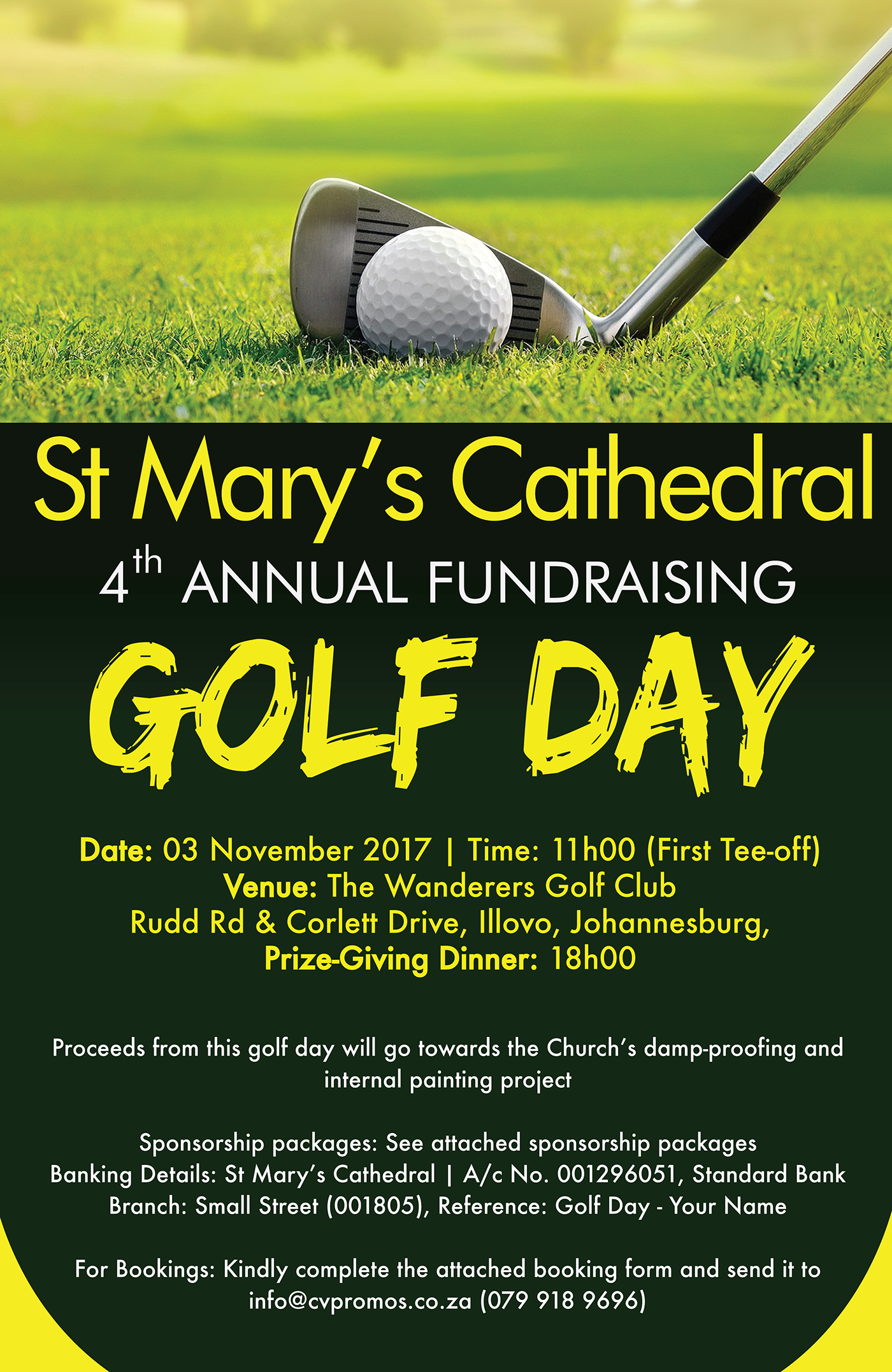 golf day Cathedral Church Love golf Commac