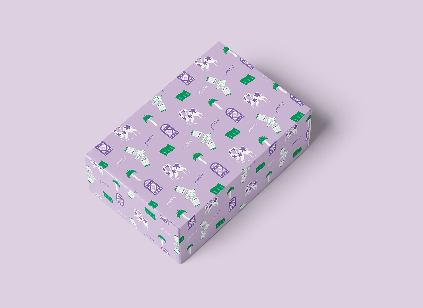 Founding Day giftwrap giftwrapper giftwrapping ILLUSTRATION  illustrations pattern pattern design  Saudi Saudi Arabia