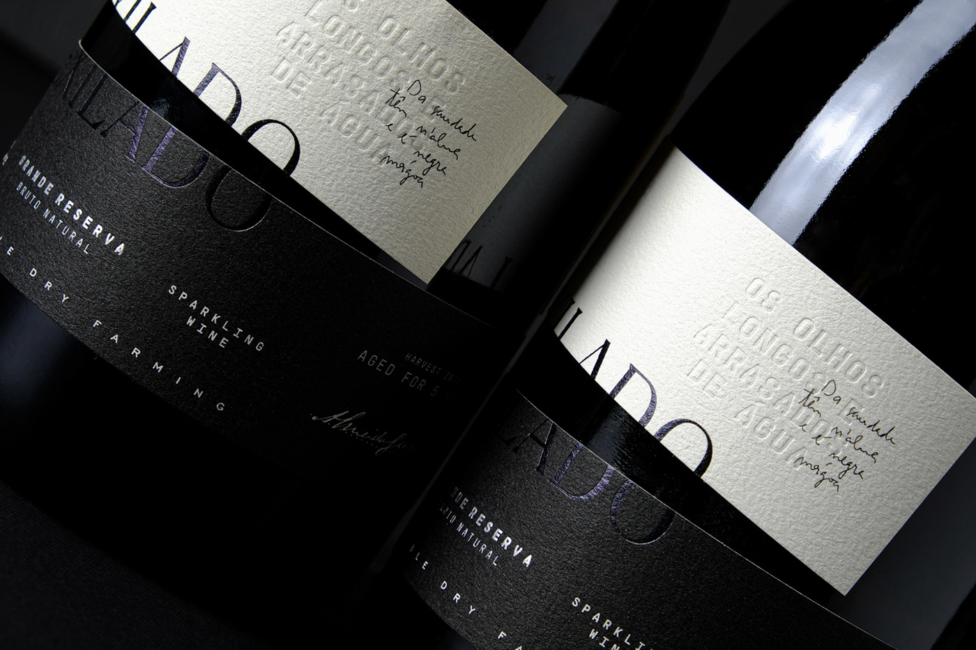 327 Creative Studio details Label Packaging packaging design sparking wine visual identity wine wine label
