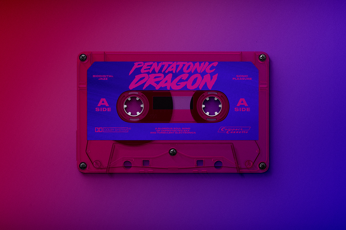 80s cassette color Dagon Mockup neon Photography  photoshop Retro Synthwave