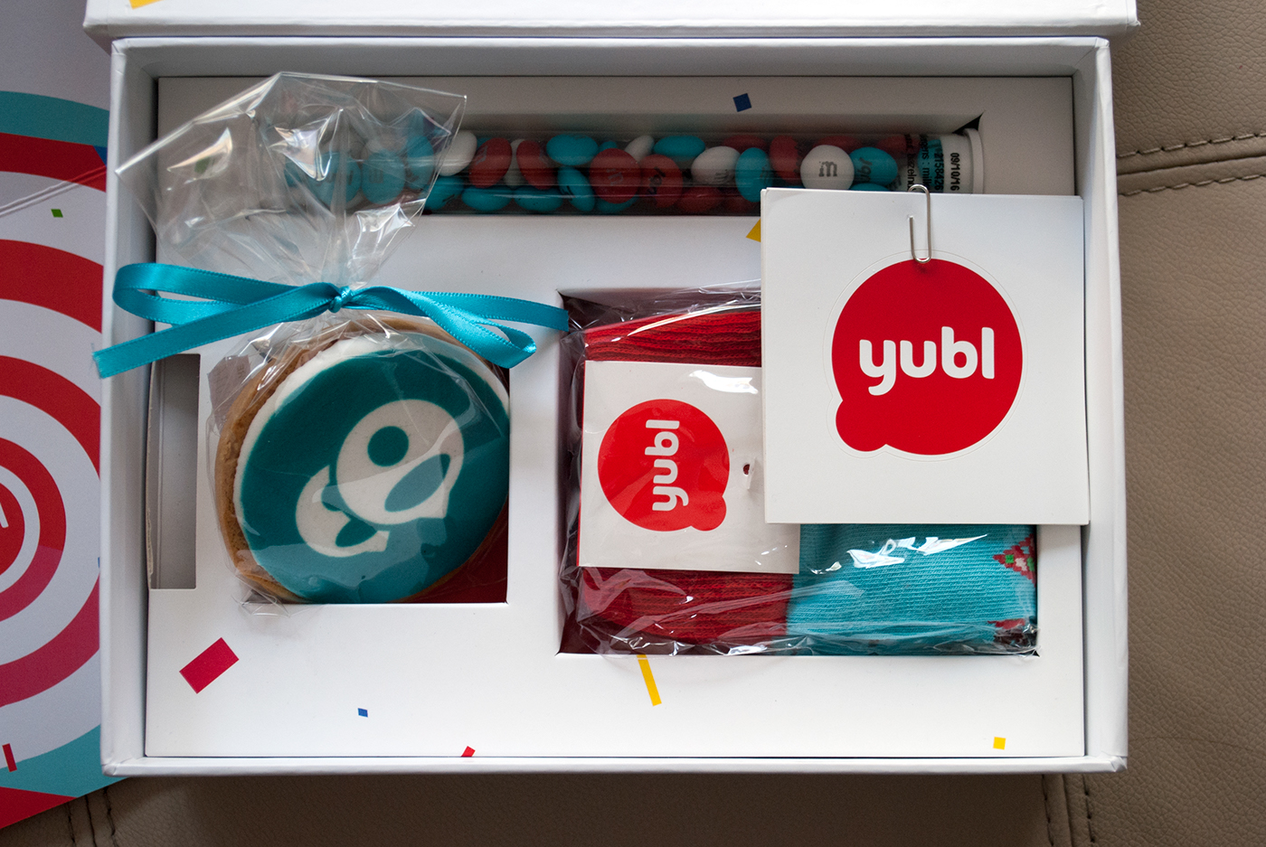Packaging yubl gift branding 