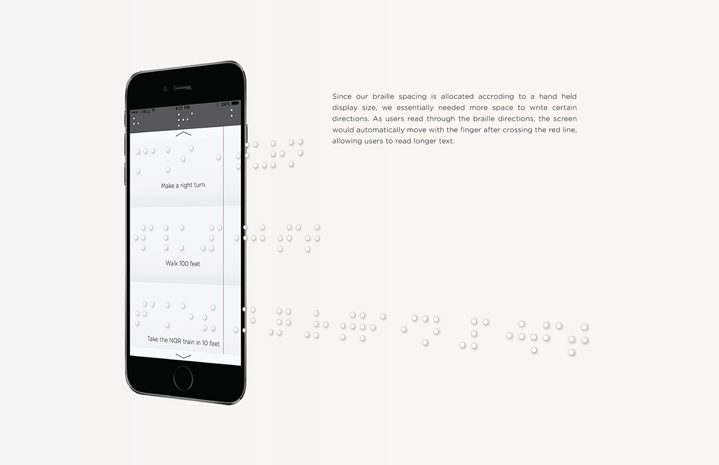 sva go navigation design design direction app design app for the blind techforgood Navigation App