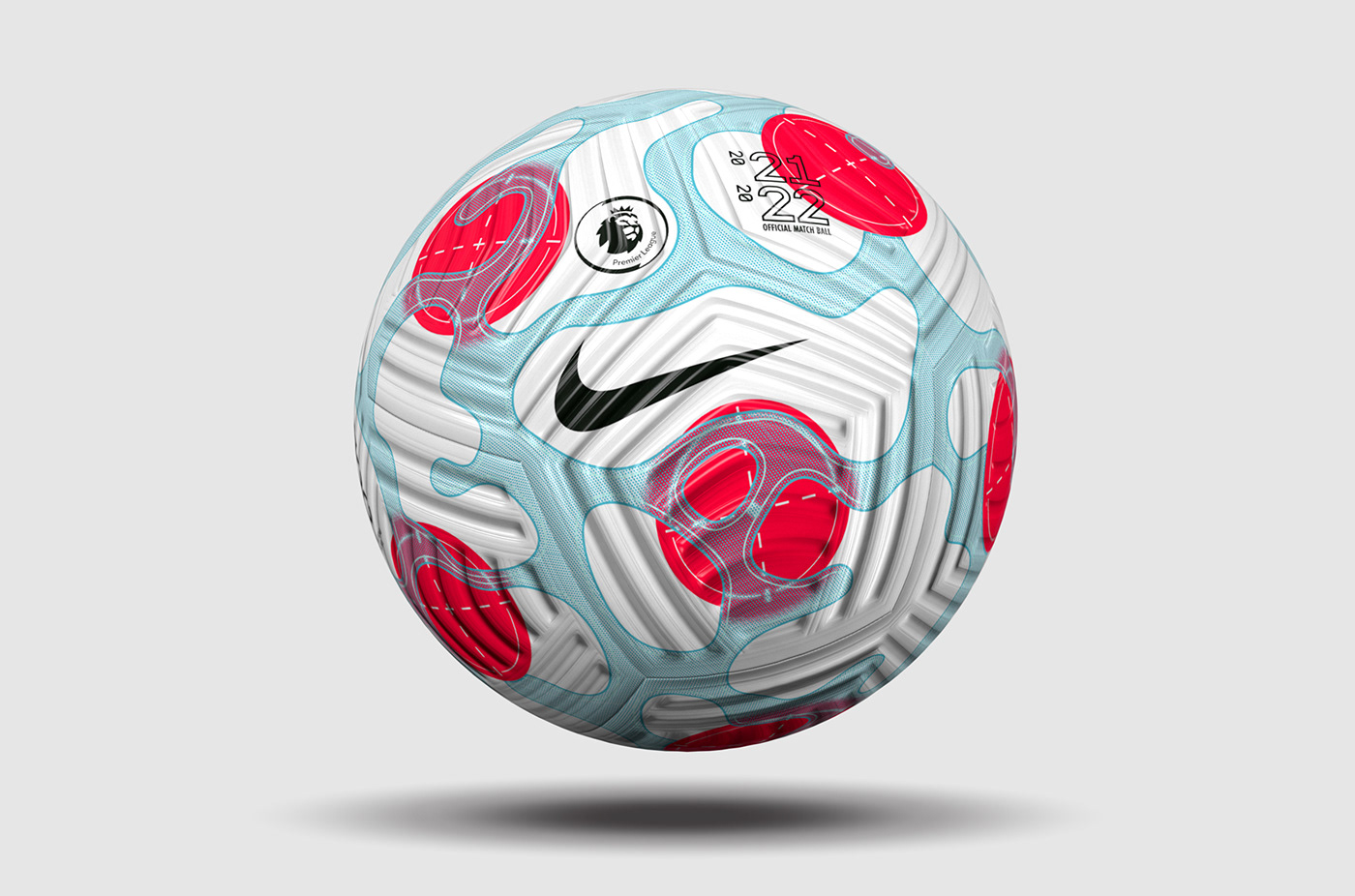 ball design flight football graphic Nike Premier League soccer frosted soccer ball
