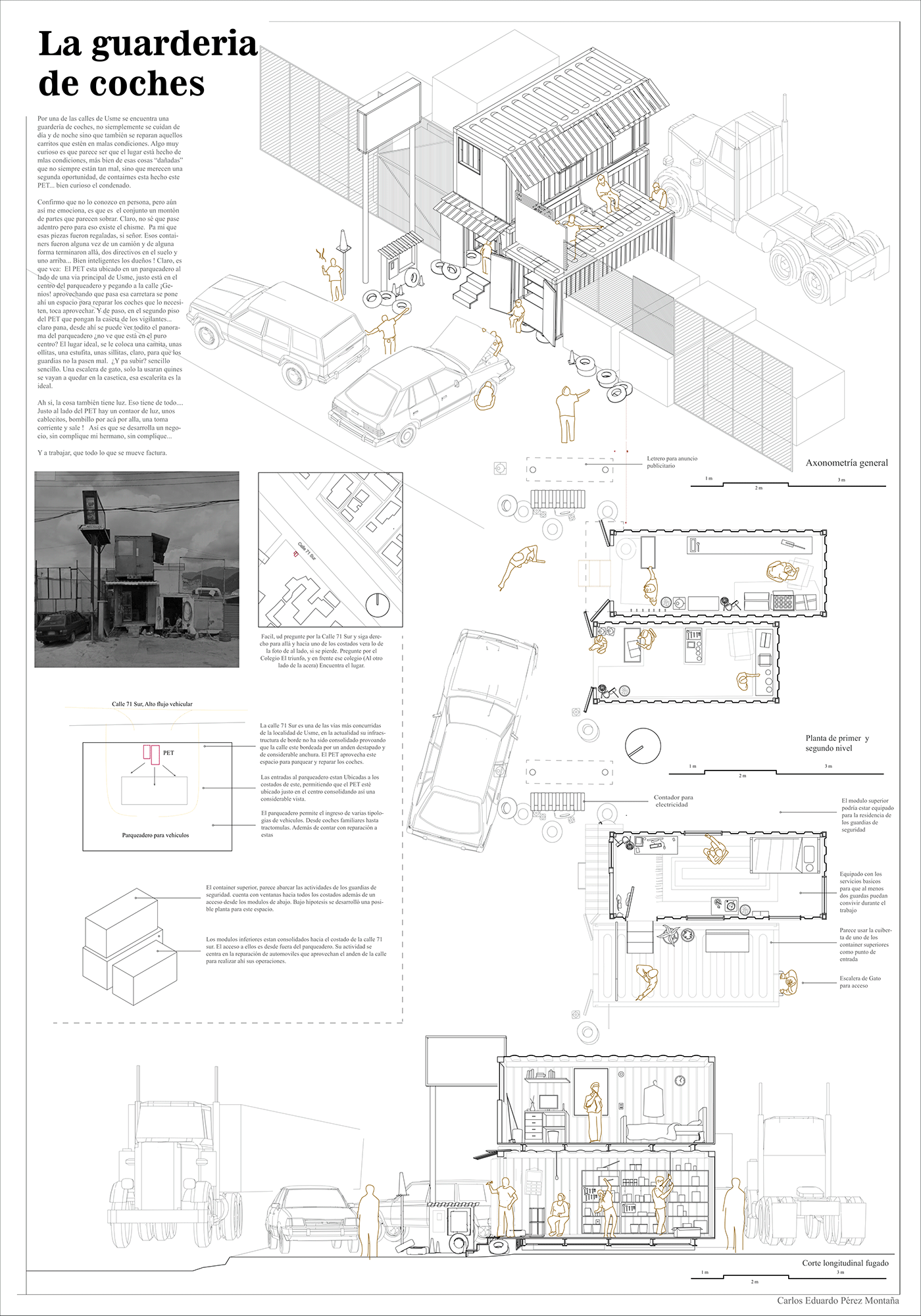 arquitectura Arquitectura PET carlos perez dibujo Eduardo Perez estudiante
