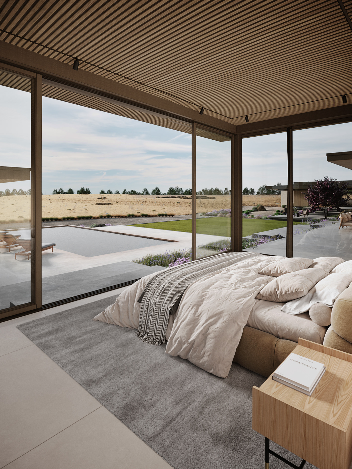Outdoor architecture Render visualization interior design  archviz exterior 3ds max corona
