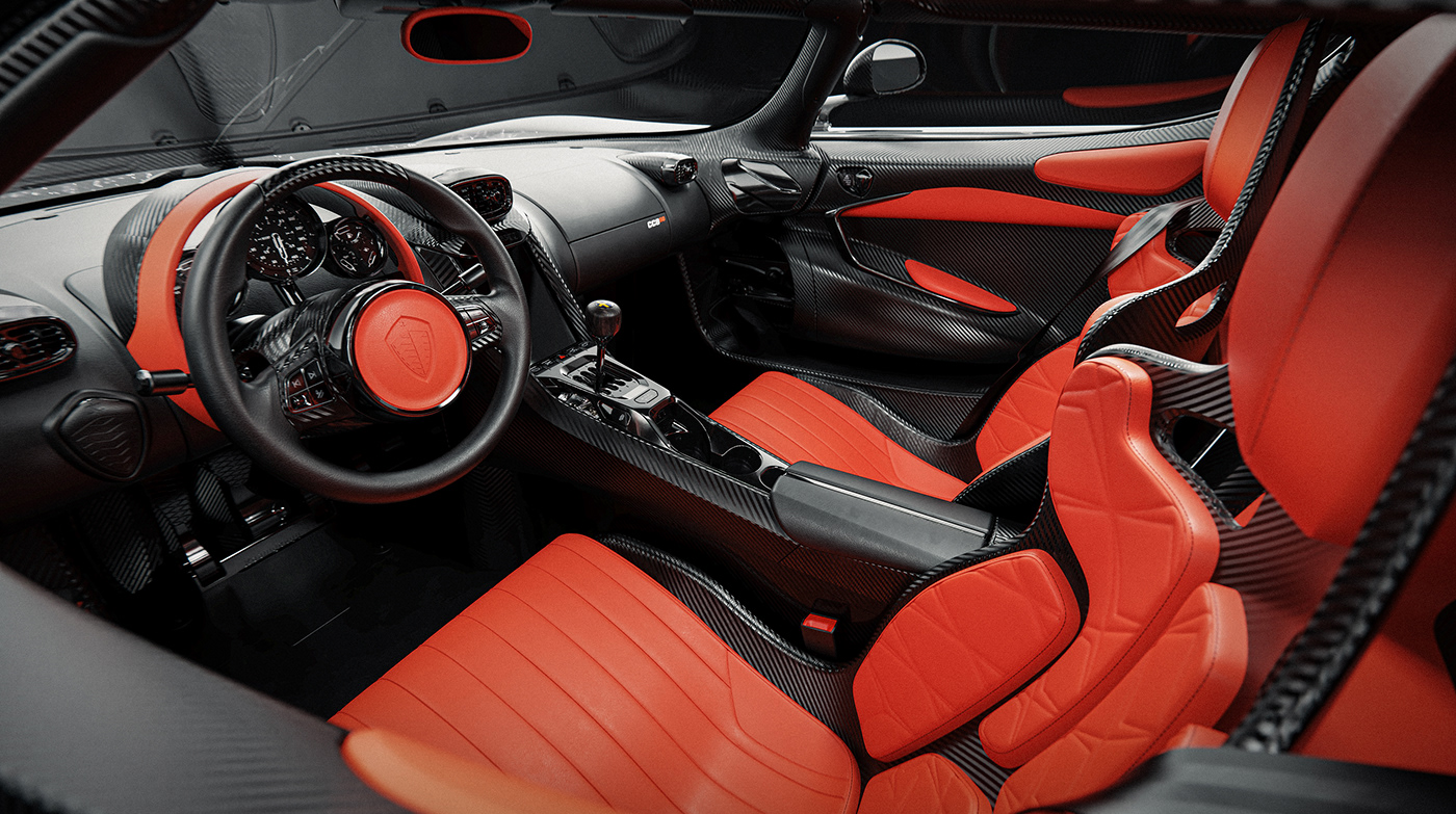automotive   bugatti car design CC850 CGI keyshot Koenigsegg Render rendering visualization