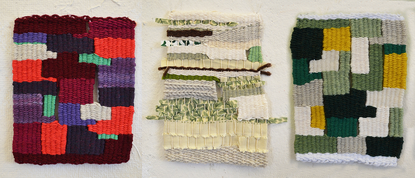 Color Studies weaving sewing Dye work fashion design Patterning dyeing