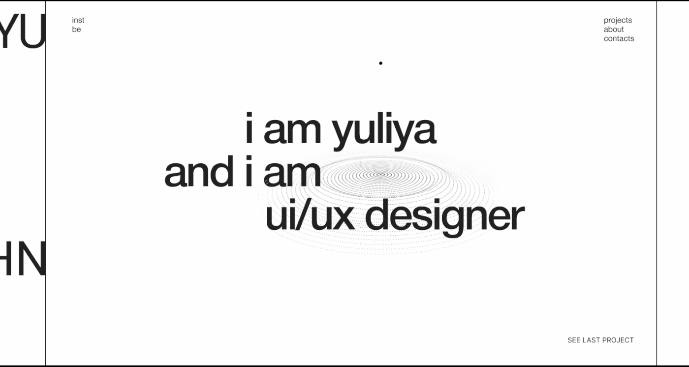 clean design portfolio web site Potrfolio projects TREND DESIGN UI/UX UI/UX Design Web designer Website