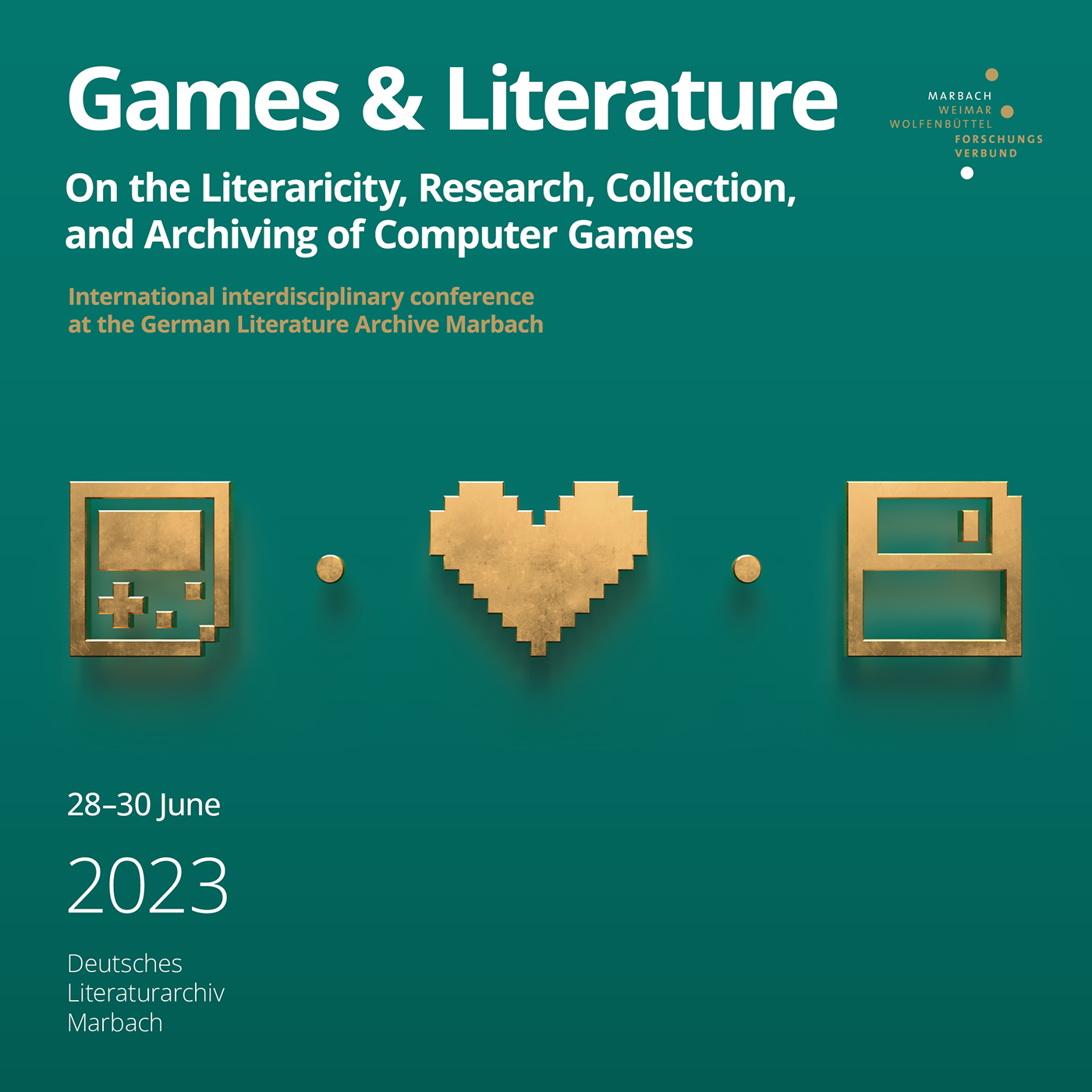computer games conference Games icons literature plakat poster research