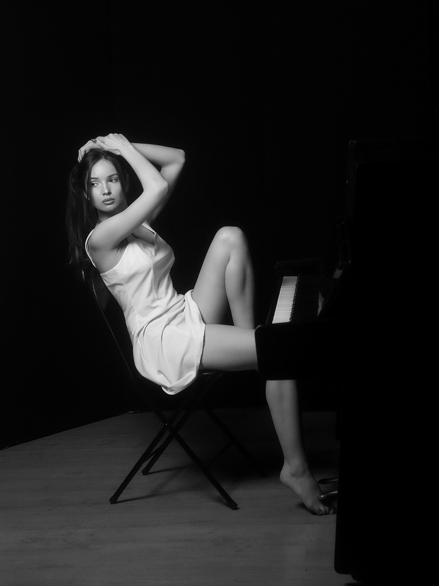 black and white bw Canon Fashion  lightroom model photographer Photography  photoshoot portrait