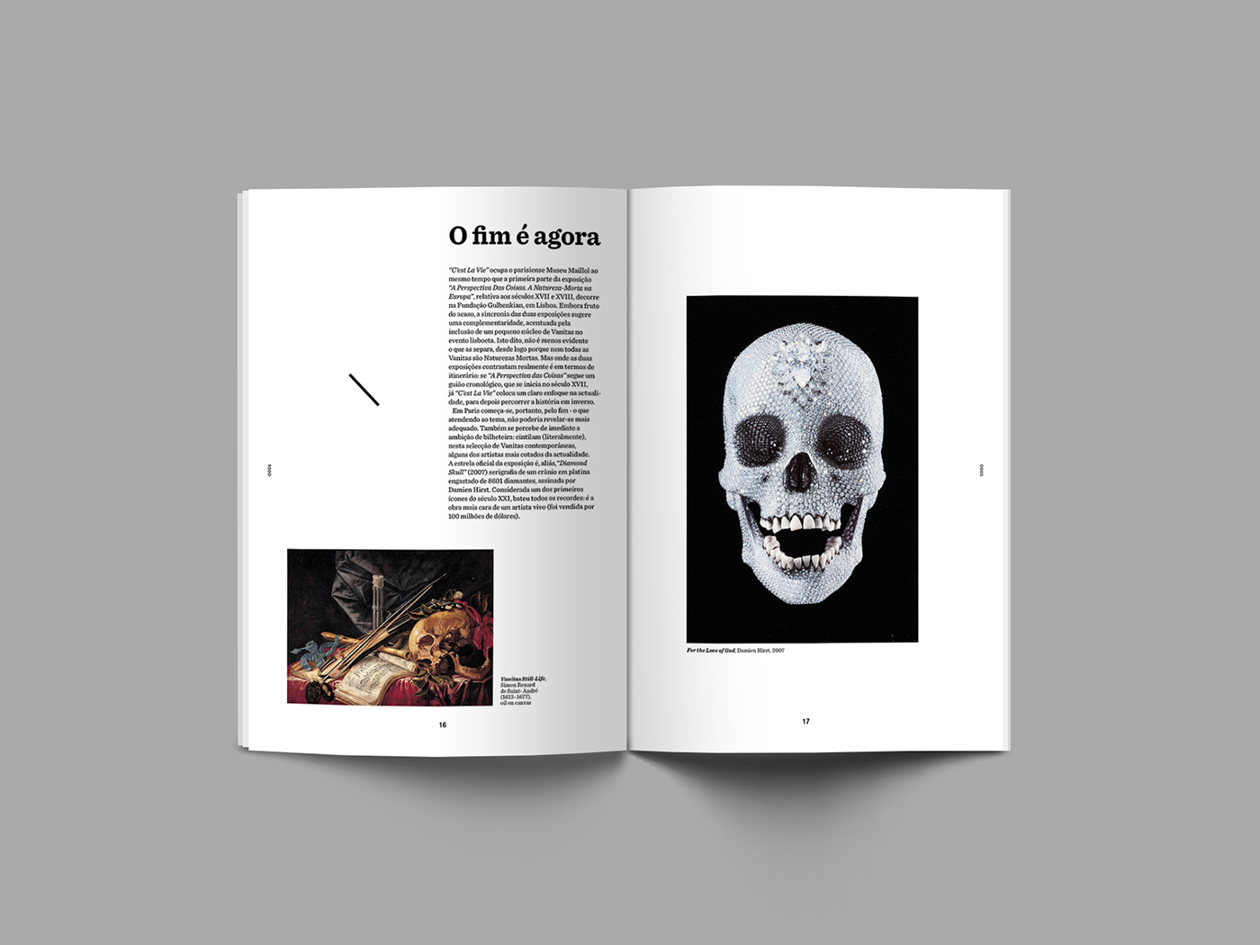 odds magazine editorial revista cover Zine  art design ODDLY Damien Hirst vanités death Ariel Pink musica motion graphic