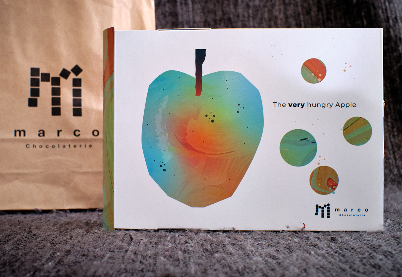 apple book shaped box Caterpillar chocolate chocolate box japan ladybird marbled paper Packaging valentine