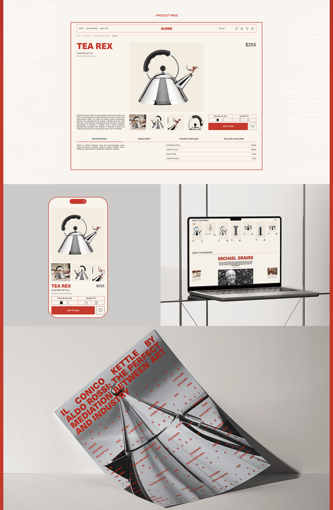 Web Design  UI/UX e-commerce identity user interface kitchen brand identity Website ui design