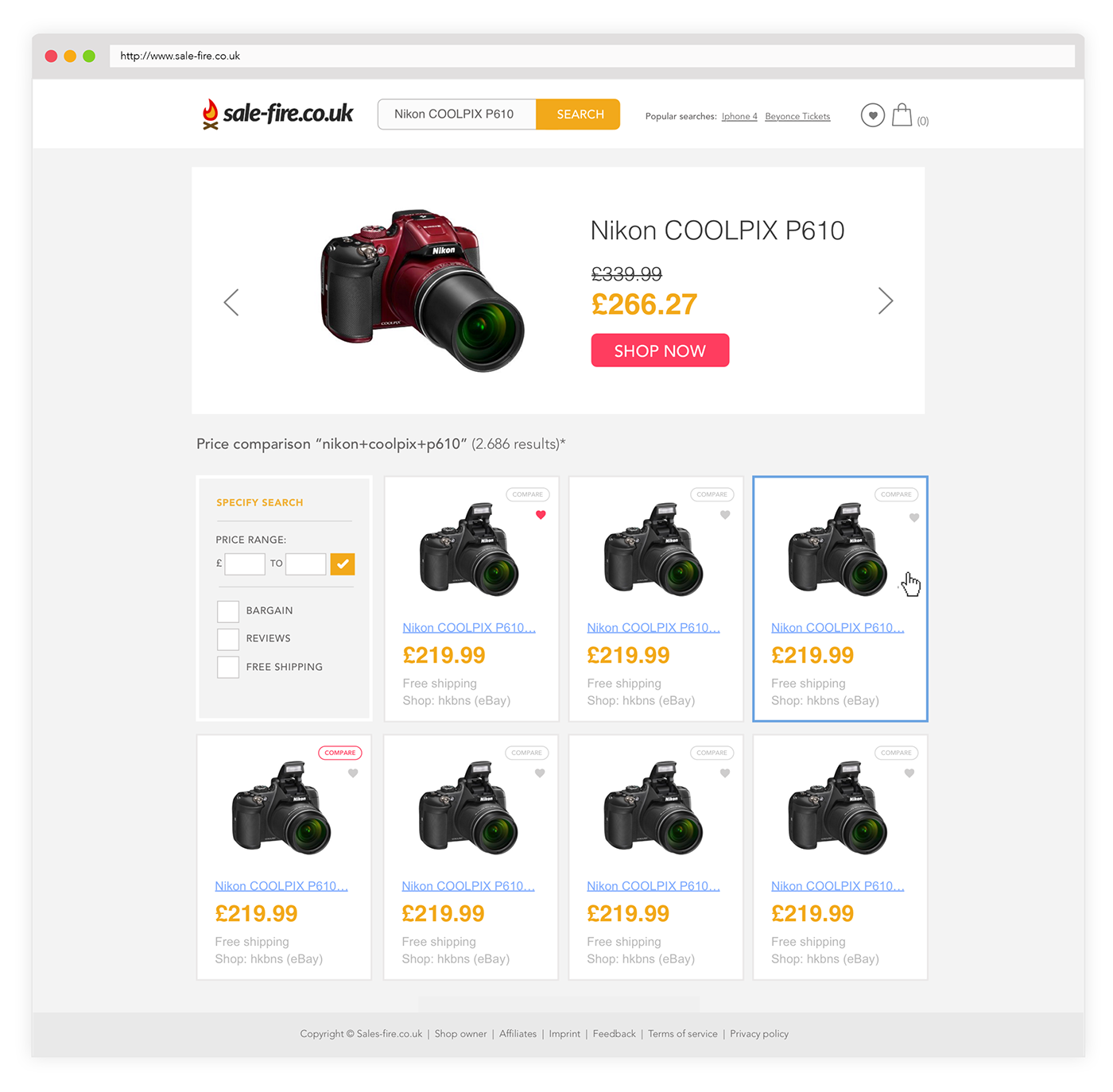 Web Design  shop Ecommerce UI design graphic design  Online shop Responsive user interface ux
