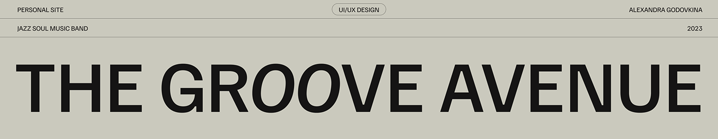 music group Minimalism typography   black and white innovation ui ux Website brand identity animation  Web Design 