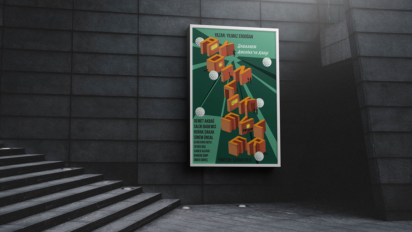 design poster Poster Design Theatre theatre poster typography  