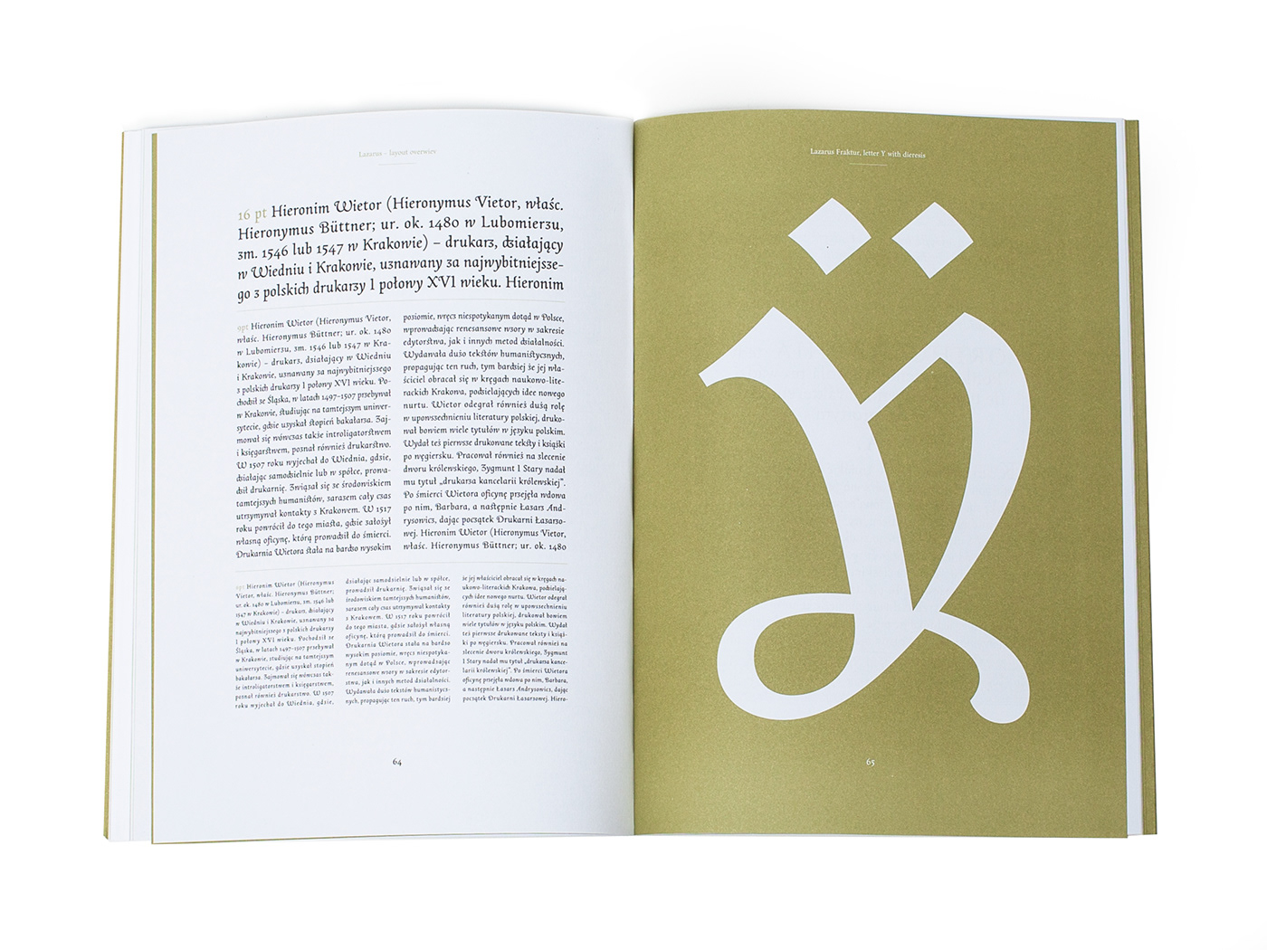 font typography   Fraktur lazarus Blackletter book historical free Typeface specimen
