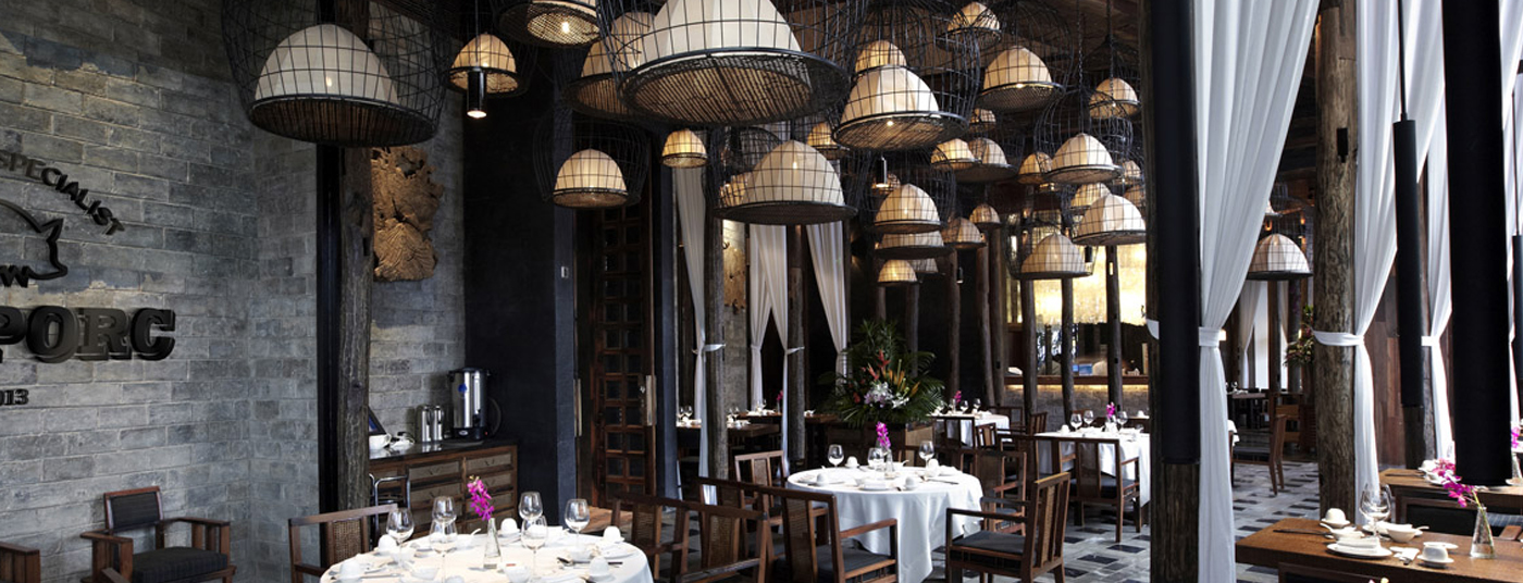 luxury identity restaurant bistro Food  pork French Hospitality Authentic