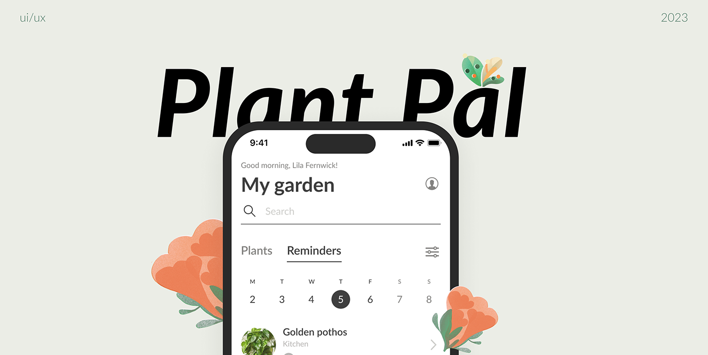 Plant Pal — an app dedicated to plant lovers and green thumbs of all levels