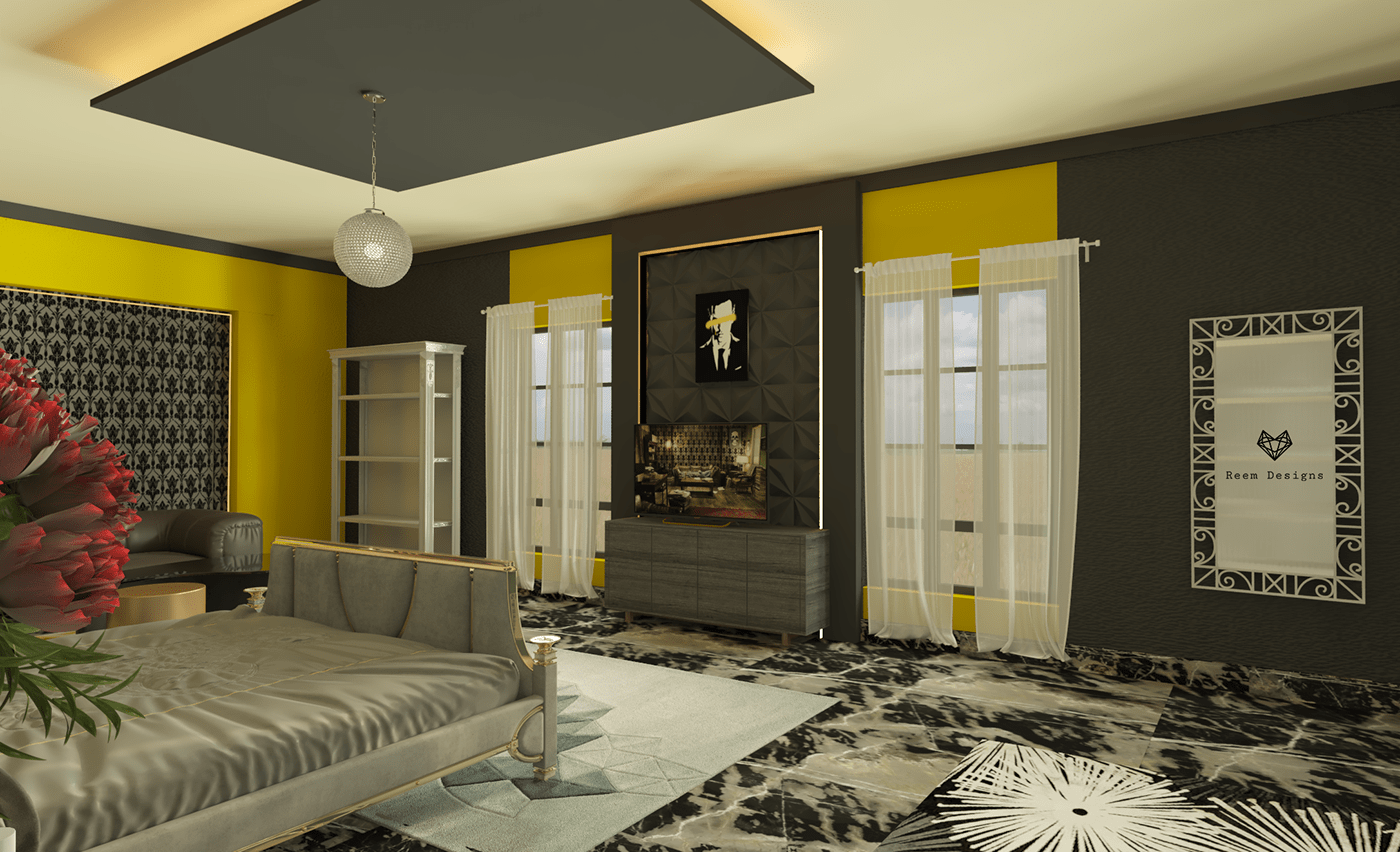 3dmax bed room Miss Me SHERELOCK vray