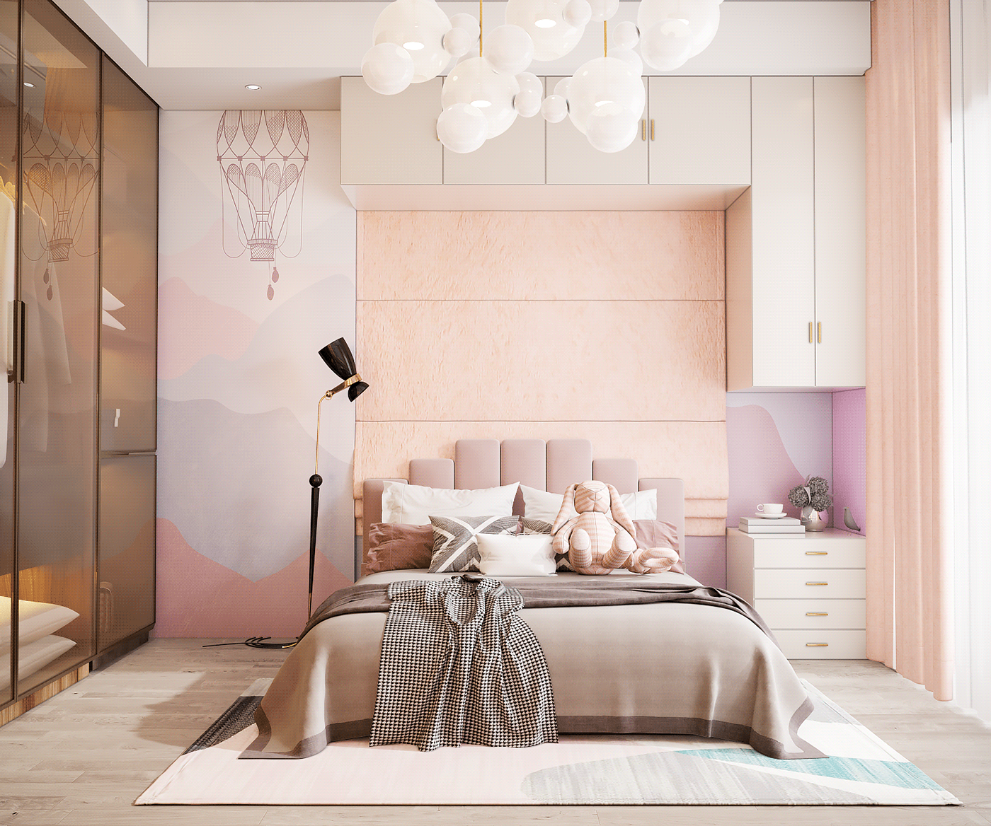 bedroom design exterior girl Interior MAX modern newcairo