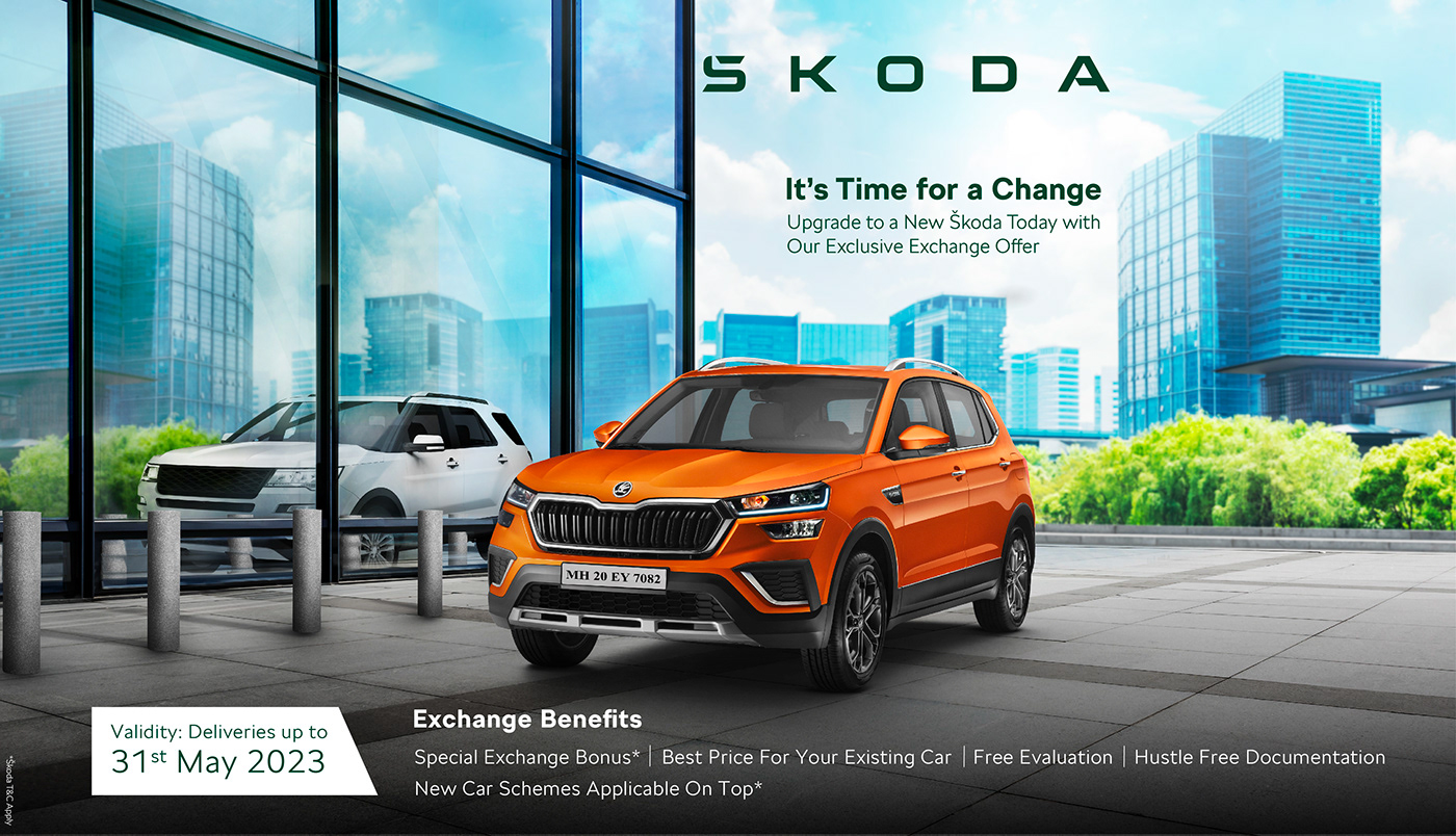 Advertising  campaign art direction  creative exchange automobile Skoda ads visual identity brand